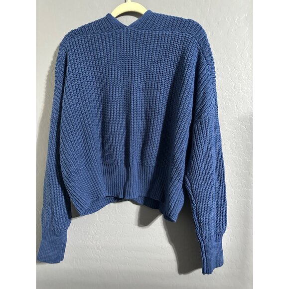Indigo Thread Co. Open-Front Knit Cardigan Cotton Blend size 1X NWOT - Picture 2 of 7